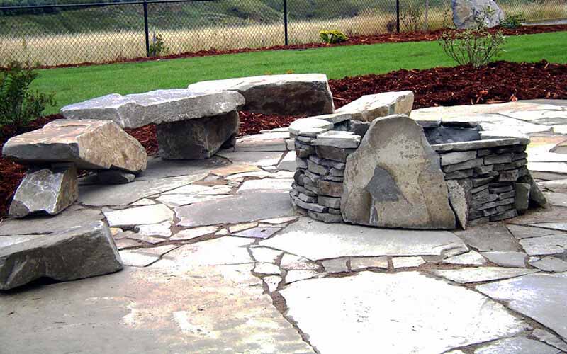 Lethbridge, Alberta, Landscaping, Landscapes, Landscape contractor, Landscape design Lethbridge. Naturalstone, stone patio
